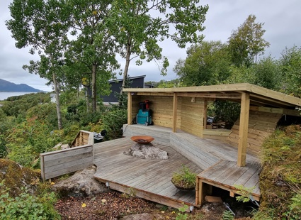 Uteromsprisen Bålplass Naturtomt Platting2