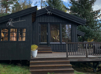 Hytteprisen Hytte Mørk Kledning Hytteprisen 2022 Finalist 5