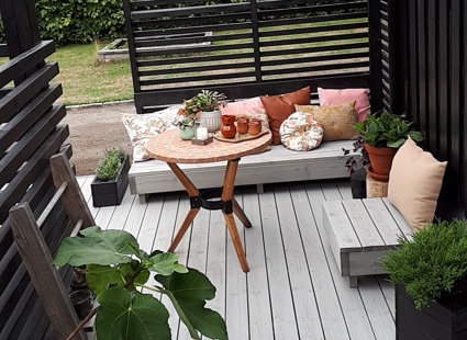 Uteromsprisen Pergola Sortmalt Spiler 10