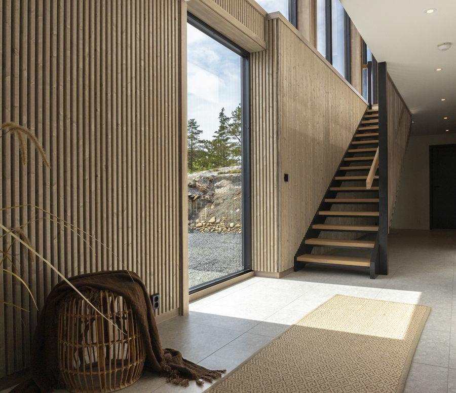 Panel Og Listverk Spile Høy Gang Og Trapp Torpeveien 12 1