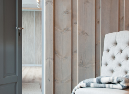 Miljø Panel Skogen Beiset Steingrå